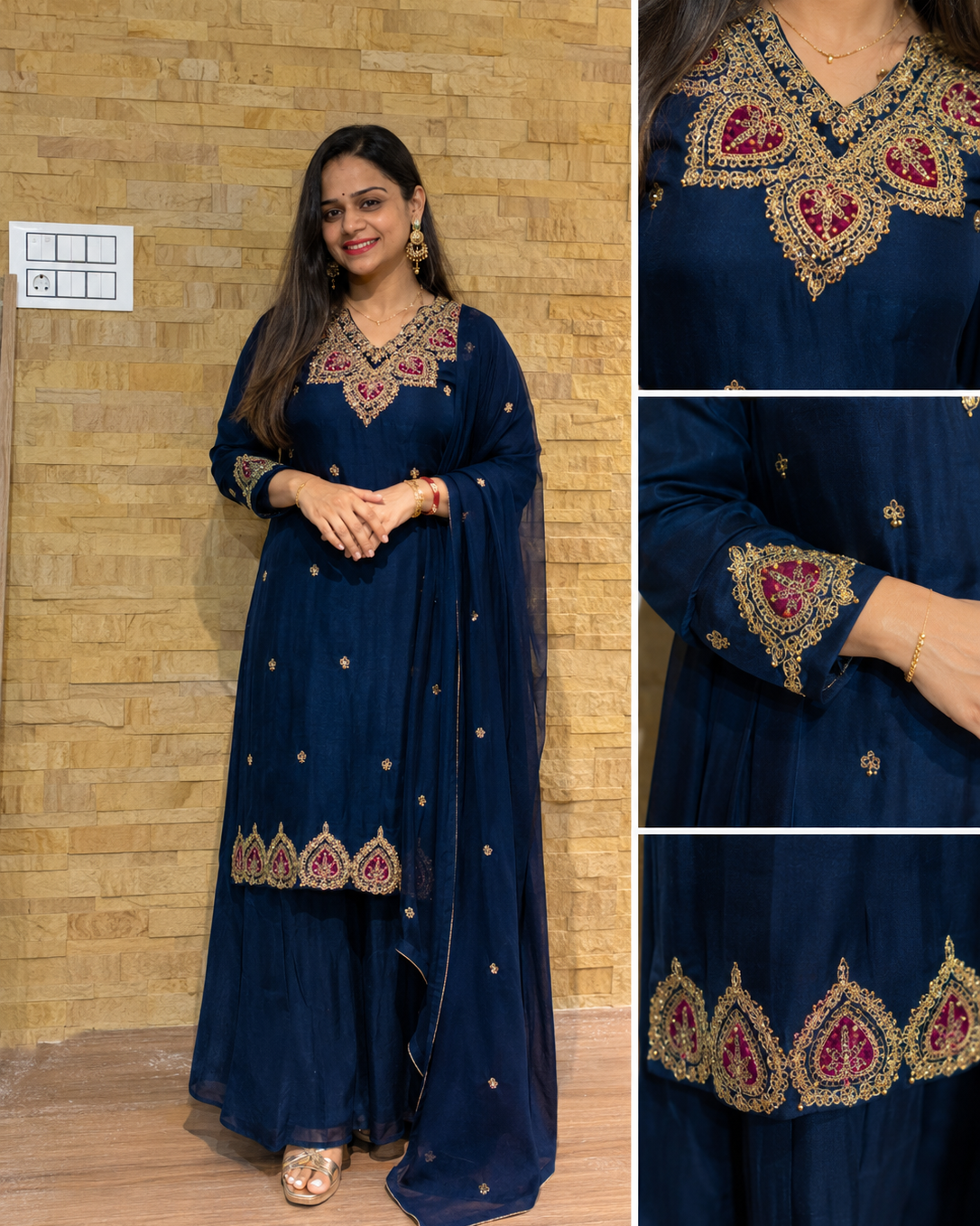 Dola Silk Festive Suit Set