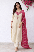 Ivory Pink Suit Set