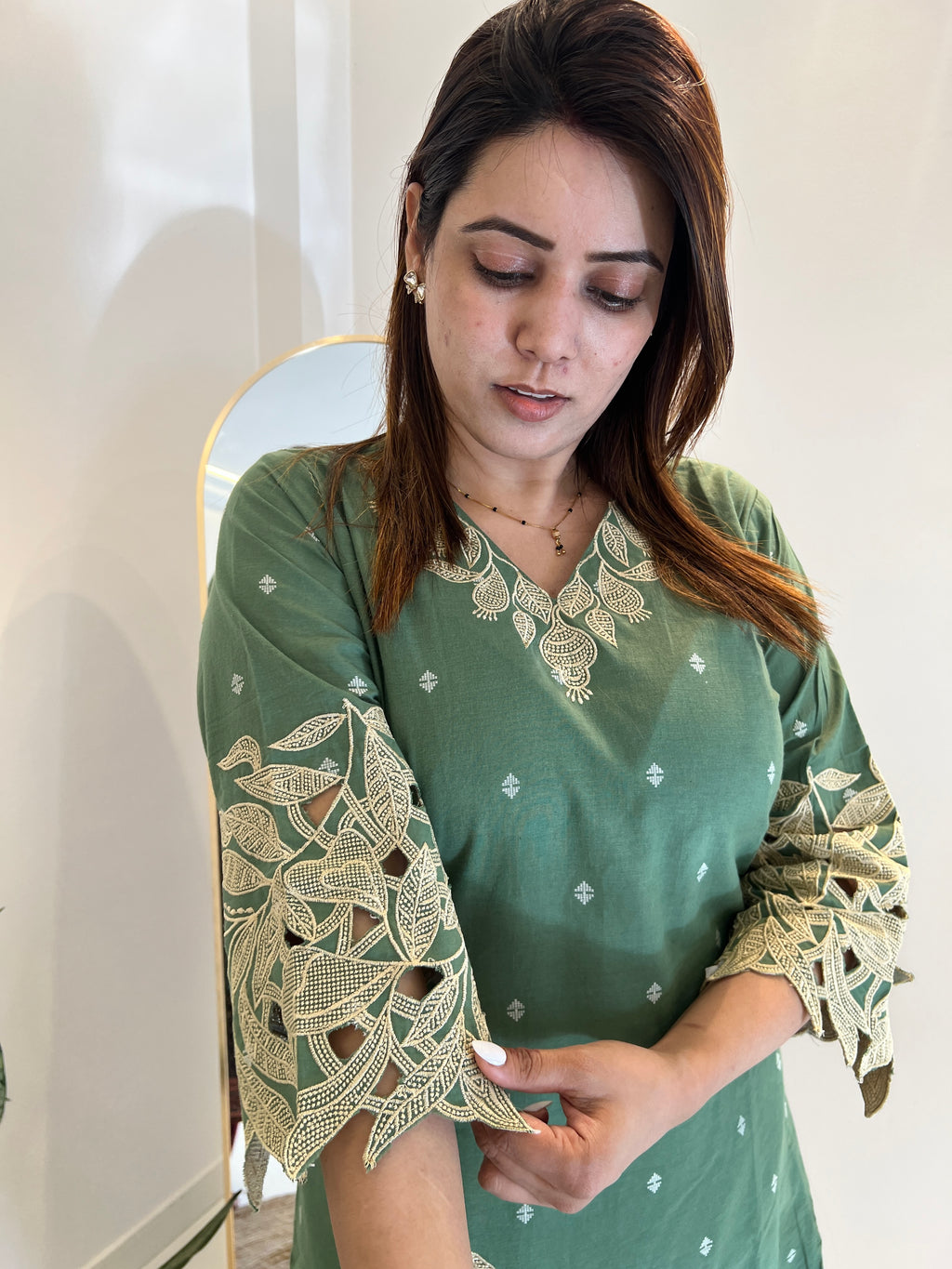 Khadi Co-ord Set