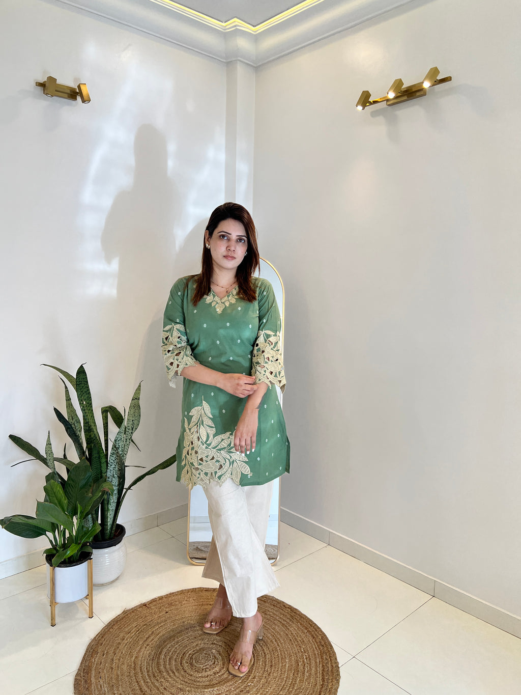 Khadi Co-ord Set