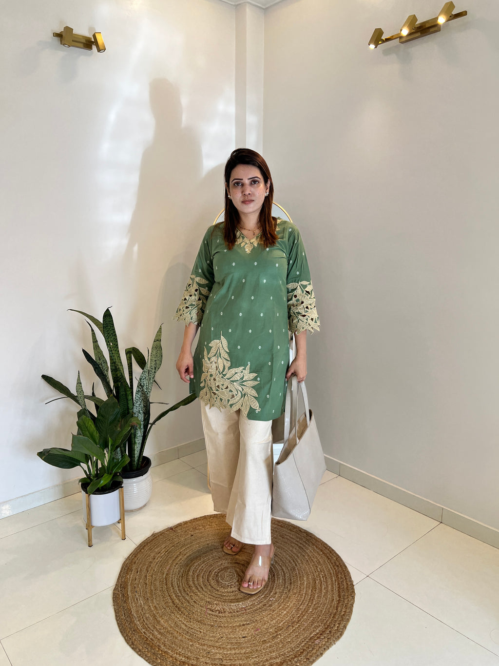 Khadi Co-ord Set